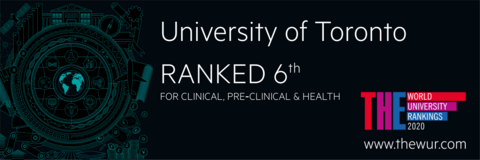 University of Toronto ranked 6th for Clinical, Pre-Clinical &amp; Health