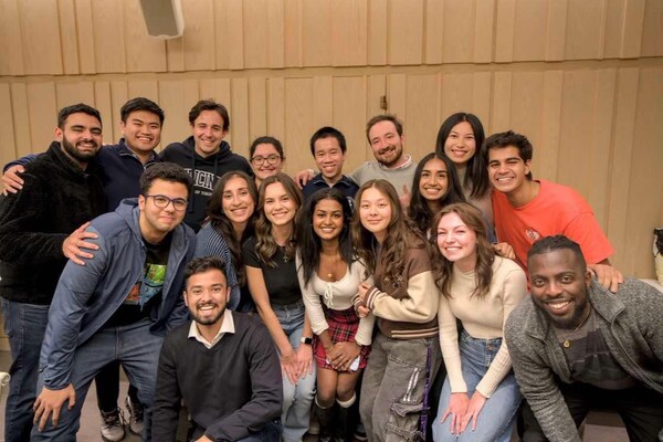 People posing for a group photo