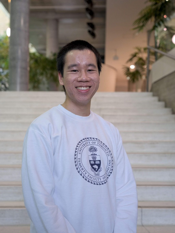 Medium shot of a person smiling