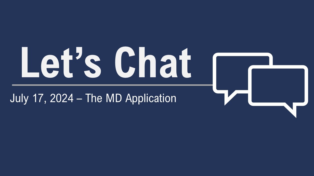 July 17, 2024 – The MD Application
